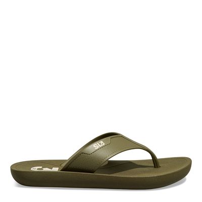 Chinelo Masculino Borracha Verde Militar