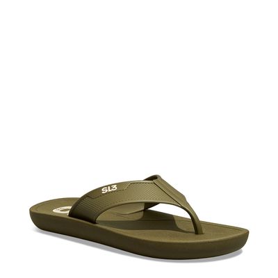 Chinelo Masculino Borracha Verde Militar