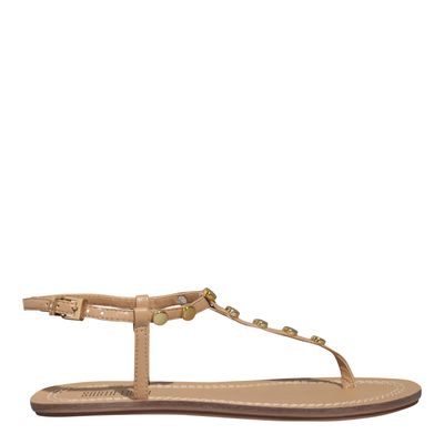 Rasteira Tacha Napa Soft Bege