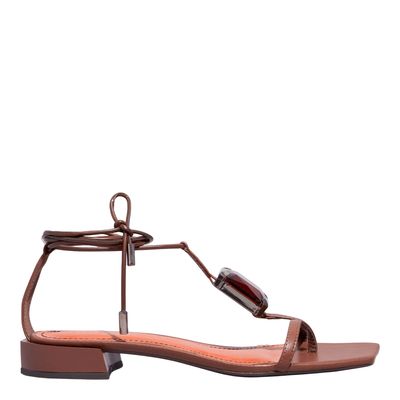 Rasteira Napa Soft Terra