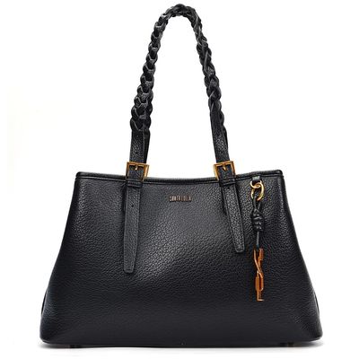 Bolsa Grande Floater Preta Alça Ombro