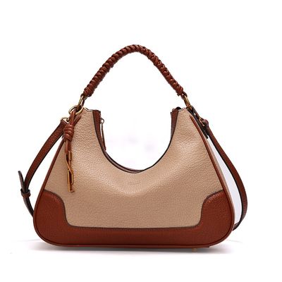 Bolsa Hobo Floater Bege Alça Ombro