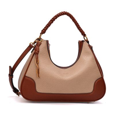 Bolsa Hobo Floater Bege Alça Ombro
