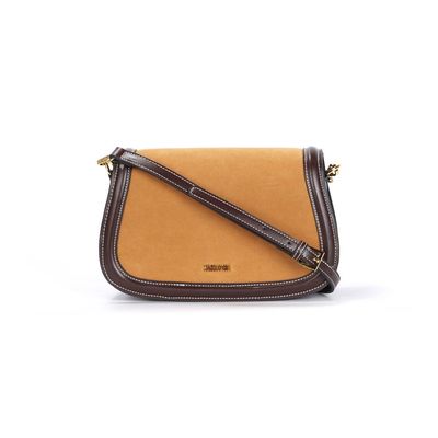 Bolsa M Material Camurça Mostarda
