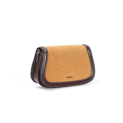 Bolsa M Material Camurça Mostarda