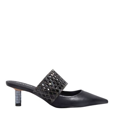 Mule Couro Confort Preto 2