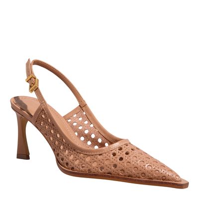 Scarpin Couro Trisse Mocha