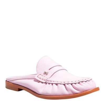 Mocassim Couro Confort Baby Pink