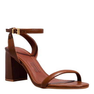 Sandália Napa Soft Caramelo