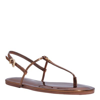 Rasteira Specchio Bronze