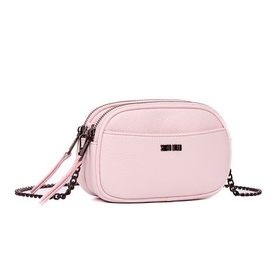 Bolsa Camera Bag Rosa Floater Alça Corrente