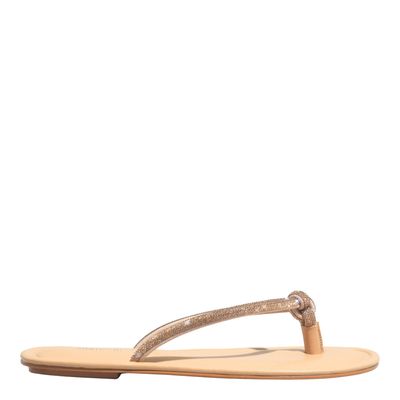 Rasteira Napa Soft Palha