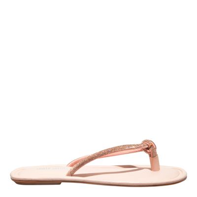 Rasteira Napa Soft Nude