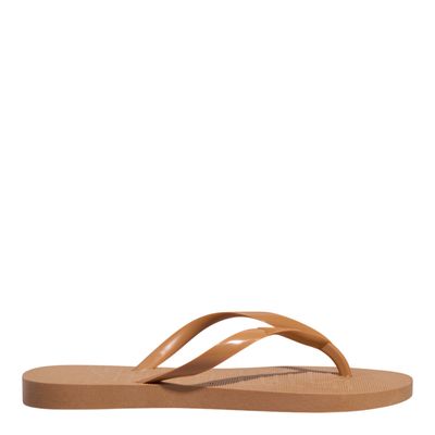 Flip Flop Borracha Bege Egido