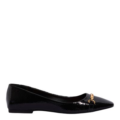 Sapatilha Verniz Glossy Preto