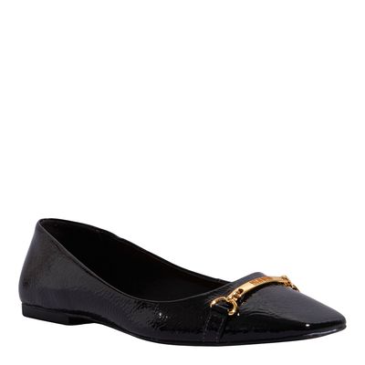 Sapatilha Verniz Glossy Preto
