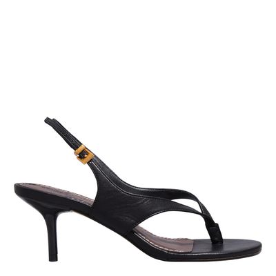 Sandália Couro Pelica Soft Preto