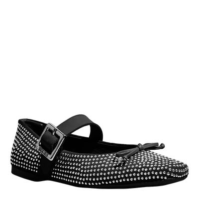 Sapatilha Couro Confort Preto