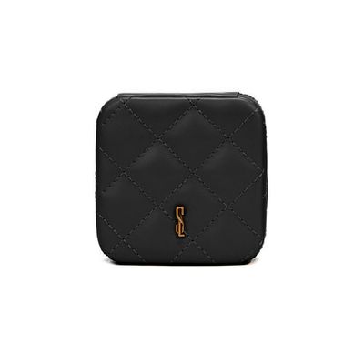 Porta Jóias Material Soft Preto