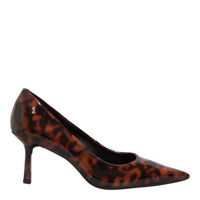 Scarpin Verniz Tortuga Natural