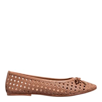 Sapatilha Couro Trisse Mocha
