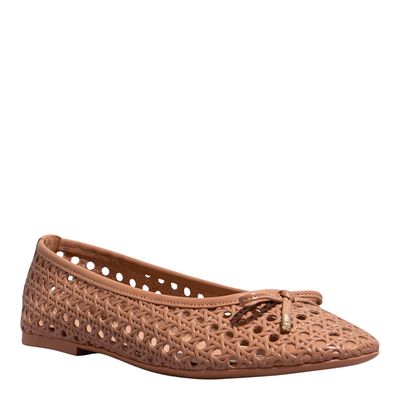 Sapatilha Couro Trisse Mocha