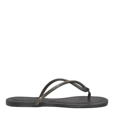 Rasteira Meia Cana Colmeia Black Diamond