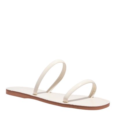Rasteira Verniz Show Off White