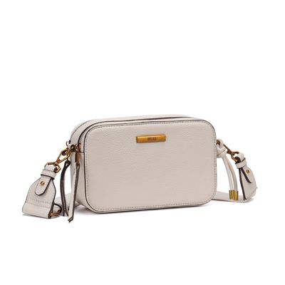 Bolsa Floater Off White Alça Gorgurão Transversal