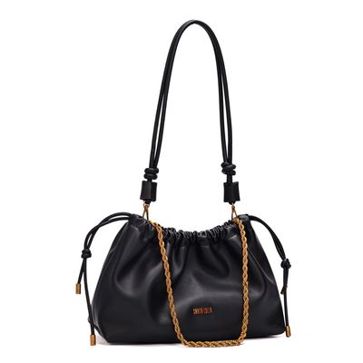 Bolsa Soft Preta Alça Ombro