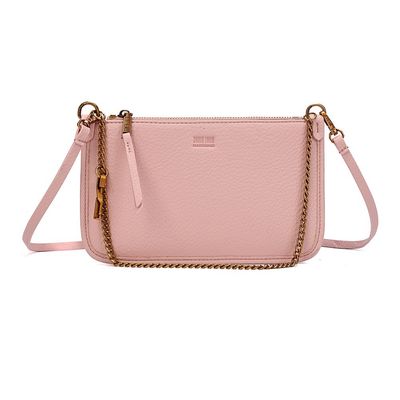 Bolsa Clutch Floater Rosa Alça Transversal