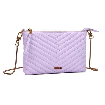Bolsa Clutch Floater Lilás Alça Corrente