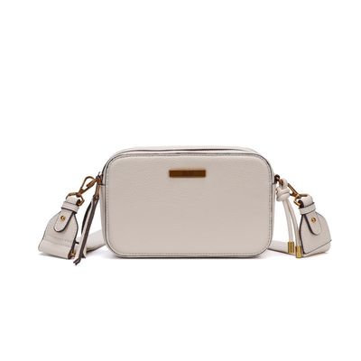 Bolsa Floater Off White Alça Gorgurão Transversal