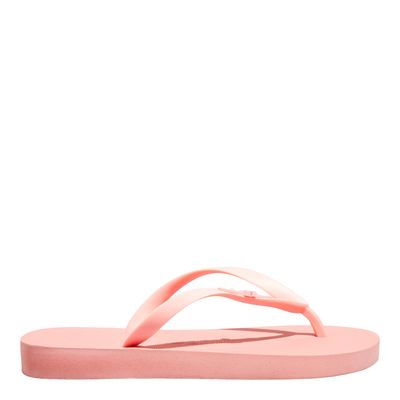 Chinelo Flip Flop Borracha Laranja Pessêgo