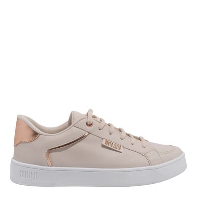 Tênis Floater Lux Off White E Rosa