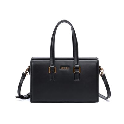 Bolsa Tote Soft Preto Alça Dupla