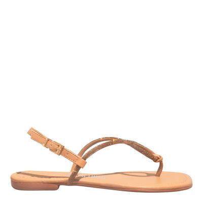 Rasteira Napa Soft Bege