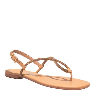 Rasteira Napa Soft Bege