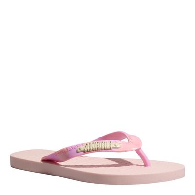 Chinelo Flip Flop Borracha Rosa Candy
