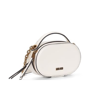 Bolsa Pequena Soft Off White Duas Alças