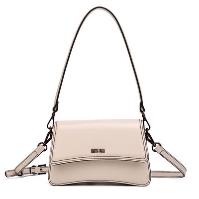 Bolsa Pequena Soft Bege Alça Dupla