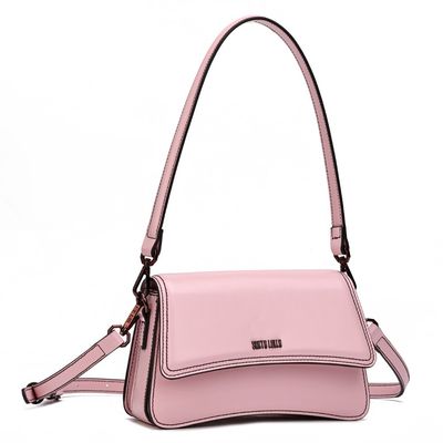 Bolsa Pequena Soft Rosa Alça Dupla