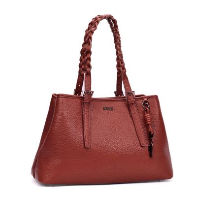 Bolsa Grande Floater Marrom Alça Ombro