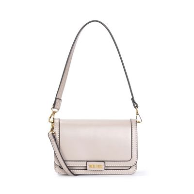 Bolsa Pequena Soft Cinza Alça Dupla