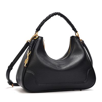Bolsa Hobo Floater Preta Alça Dupla
