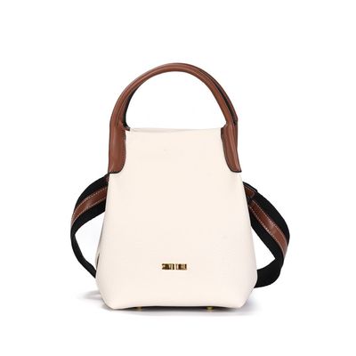 Bolsa Bucket Floater Branca Alça Dupla