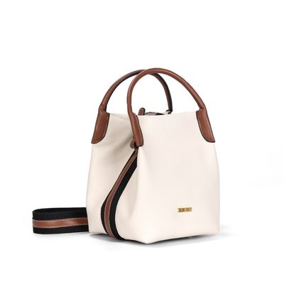 Bolsa Bucket Floater Branca Alça Dupla
