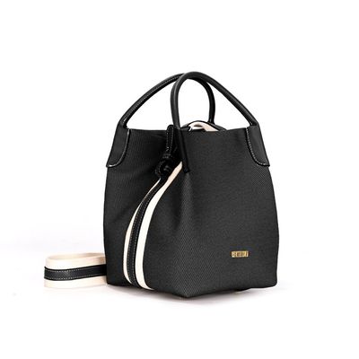 Bolsa Bucket Floater Preto Alça Dupla