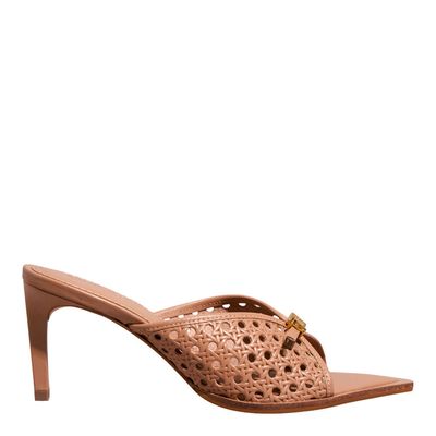 Mule Couro Trisse Mocha