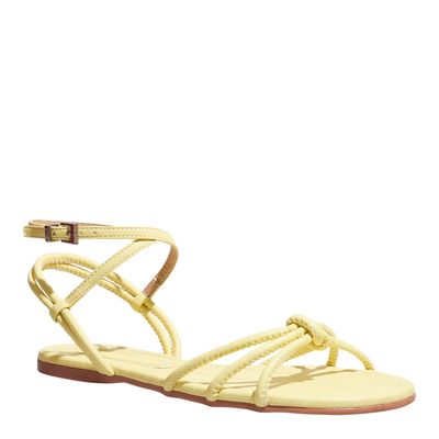 Rasteira Napa Soft Lemon